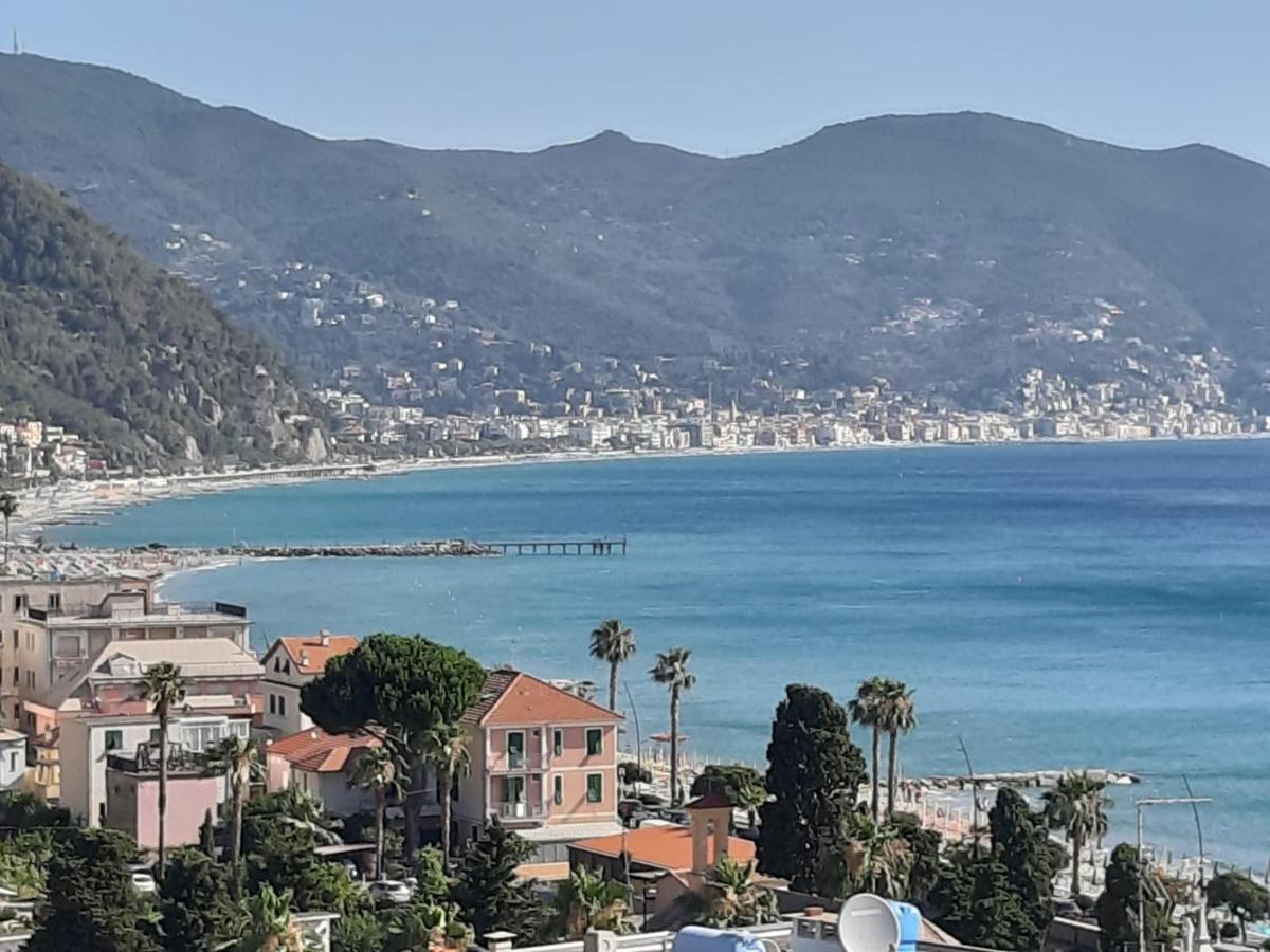 Villa Spectacular Sea View - 3 Minutes Walk From The Sea à Laigueglia Extérieur photo